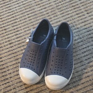 Kids Navy Blue Crewcuts Rubber Slip-On Shoes